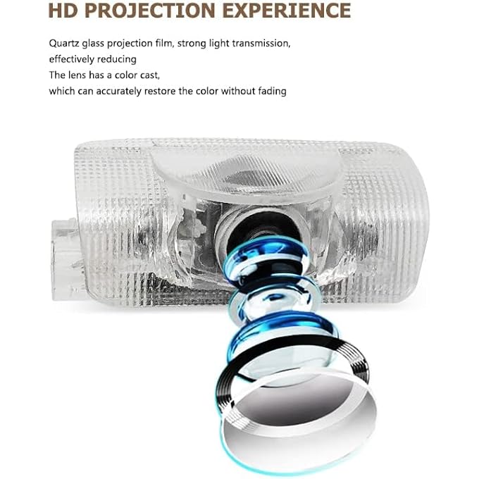 ROADSTAR Door Logo Light For Lexus Is 250 Is 300C Is350C Is250 F Sport Is300H Is200T Rx450H Rx200T Rx270 Rx350 Puddle Light Welcome Door Logo Light F Edition - Image 3