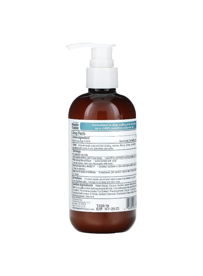 Happy Cappy شامبو وغسول الجسم هابي كابي، طبي، خالي من العطور، 8 أونصة سائلة (237 مل) - Image 2