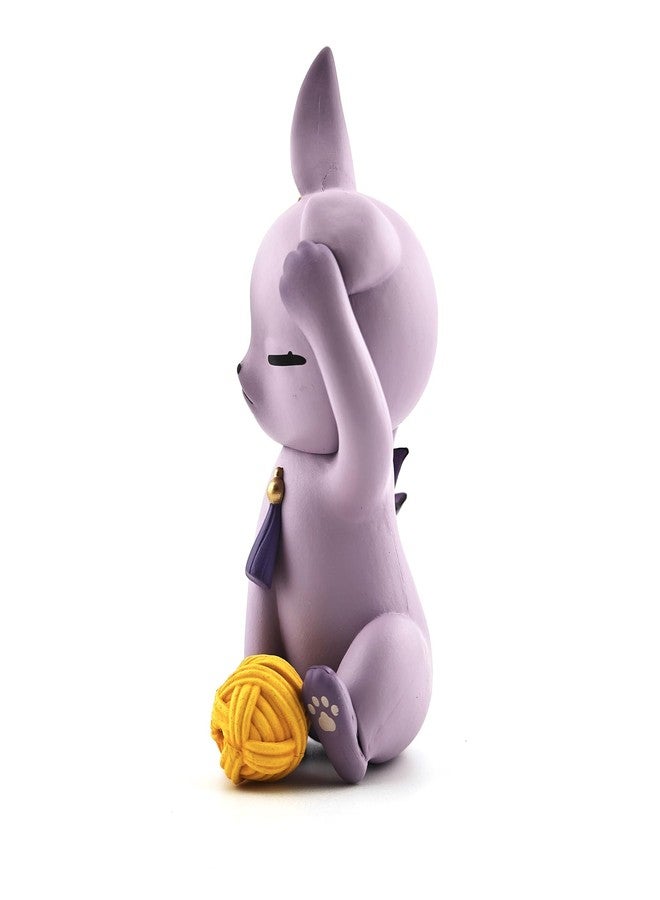 GOLEHS Genshin Impact Cat Figurine - 3.75" Cute Anime Collectible Figure, Diluc/Childe/Keqing, Gift for Fans and Cat Lovers, - Image 4