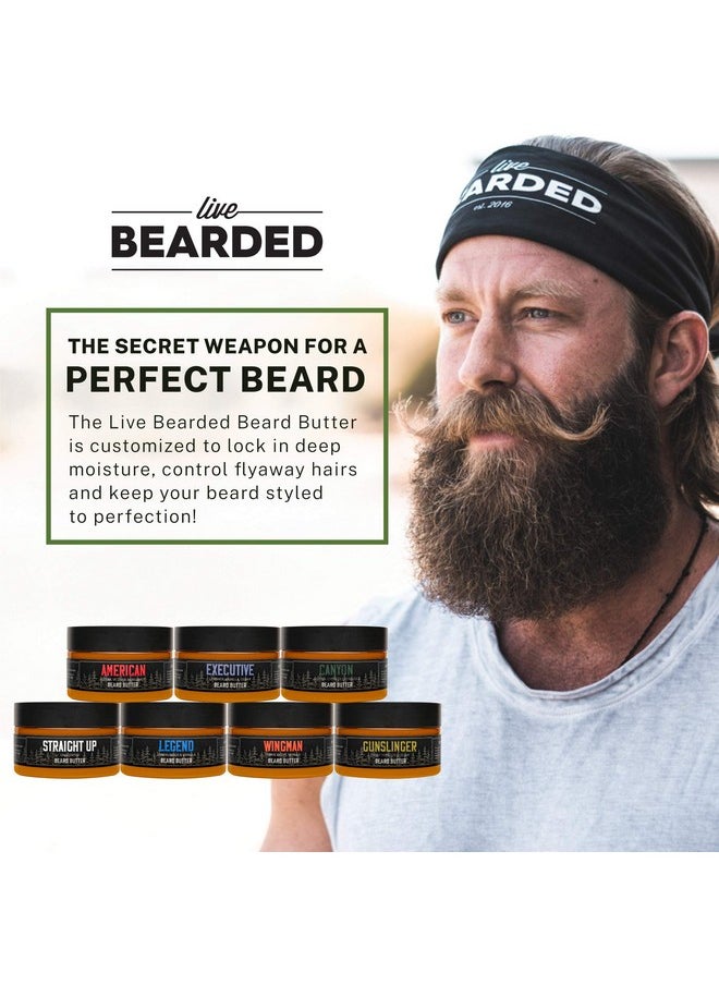 Live Bearded - : Beard Butter Tombstone Leave In Conditioner For Beards 3 Oz. Moisturize Style Condition Allnatural Ingredients With Shea Butter Light To Medium Hold Made In The Usa - Image 1