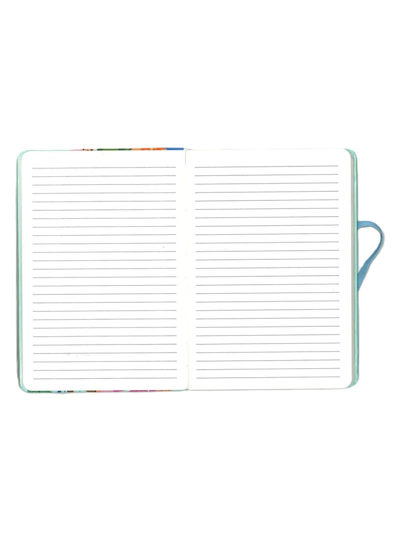 A5 Size Hardcover Notebook With Elastic Closure Assorted Designs - Image 2