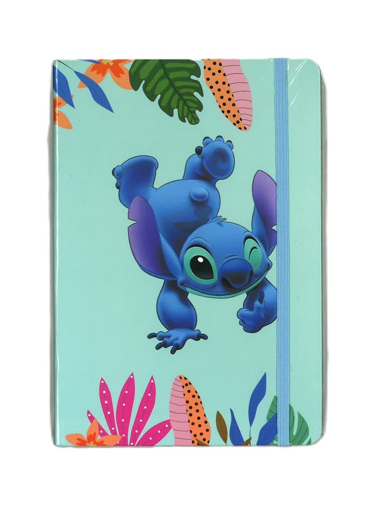 A5 Size Hardcover Notebook With Elastic Closure Assorted Designs - Image 5