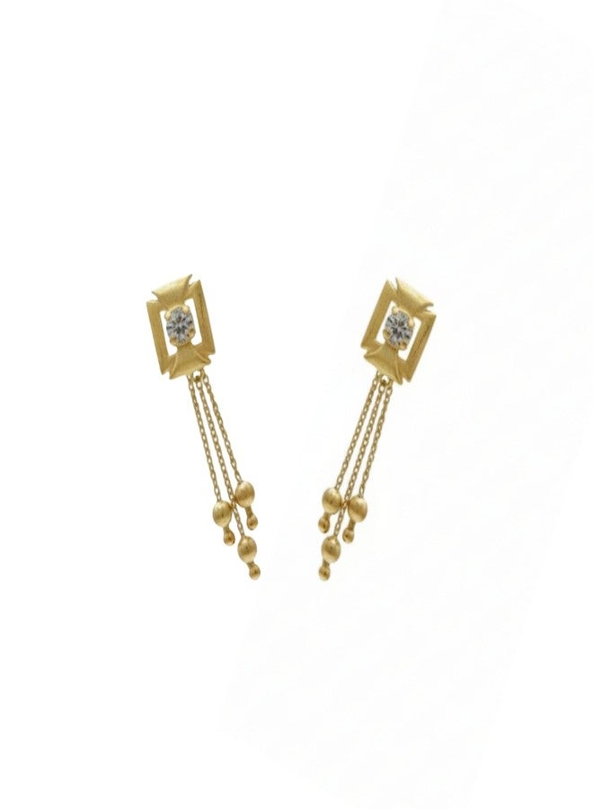 ROSARIO Stylish Golden Earrings for Girls - Image 1