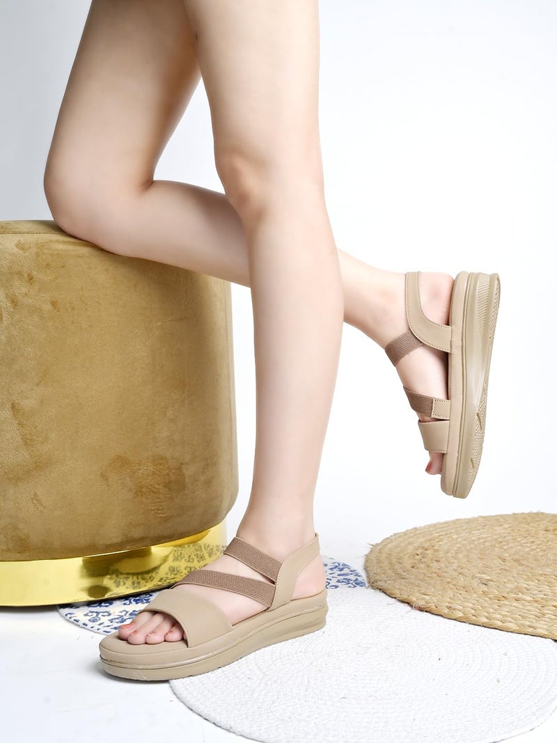 Shoetopia أحذية شوتوبيا النسائية المريحة بكعب طبي للنساء والفتيات | مرنة | طبية | نعل | للاستخدام اليومي والكاجوال - Image 5