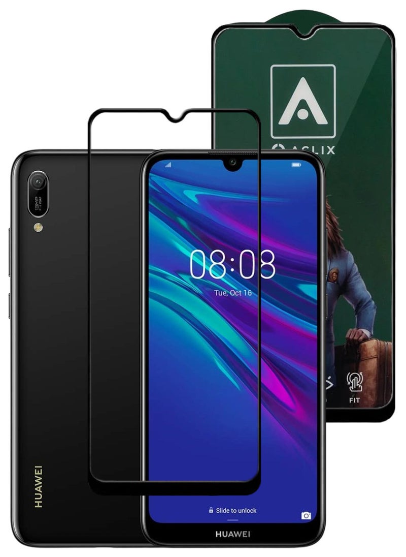 ACLIX Antistatic ESD Dustproof Premium Quality High Definition Tempered Glass Screen Protector Designed For Huawei Y6 (2019) - Image 1