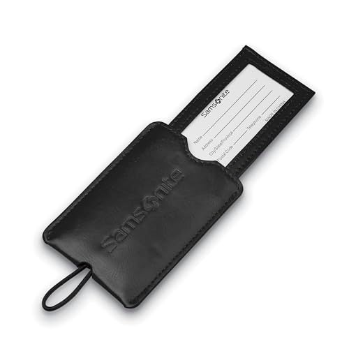 Samsonite 2-Pack Vinyl ID Tags, Black - Image 4