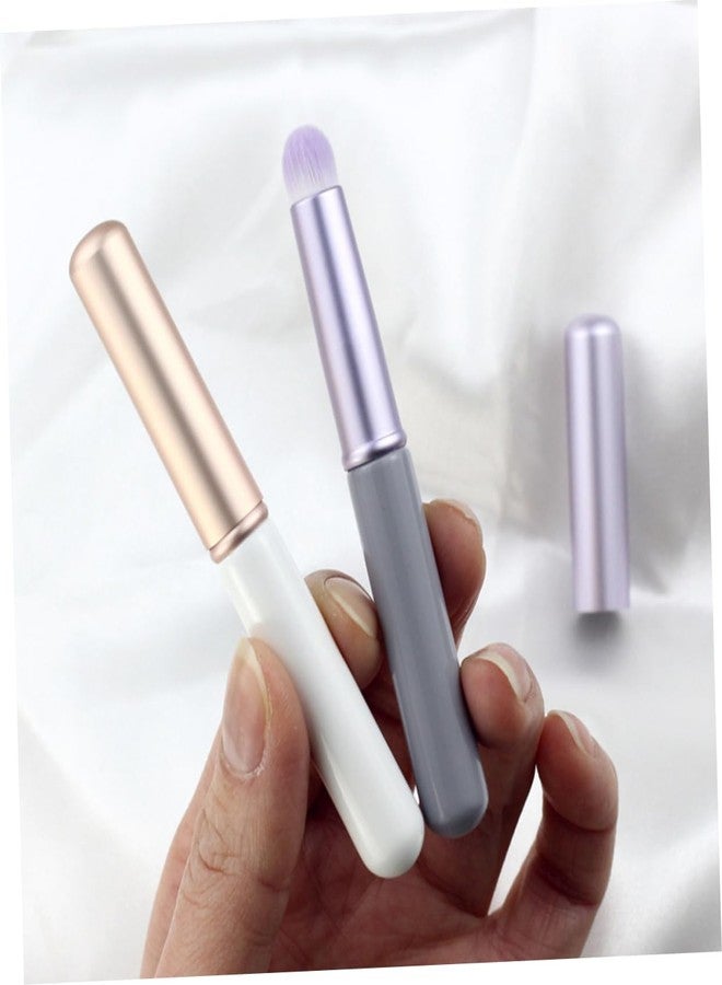 مجموعة فيكاسكي من 3 فرش مكياج للشفاه مع أغطية، أدوات وضع أحمر شفاه مريحة لتطبيق سلس، أدوات محمولة لتلميع الشفاه مثالية للسفر والتعديلات - Image 3
