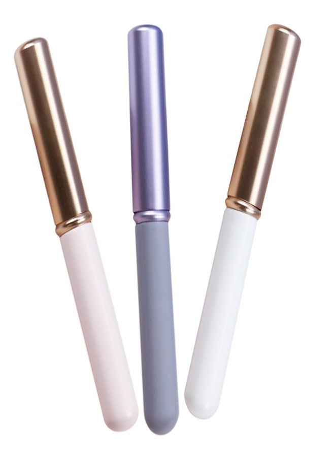 مجموعة فيكاسكي من 3 فرش مكياج للشفاه مع أغطية، أدوات وضع أحمر شفاه مريحة لتطبيق سلس، أدوات محمولة لتلميع الشفاه مثالية للسفر والتعديلات - Image 1