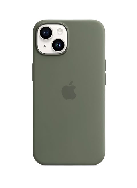 Silicone Case for iPhone 14 - With MagSafe Support and Strong Protection