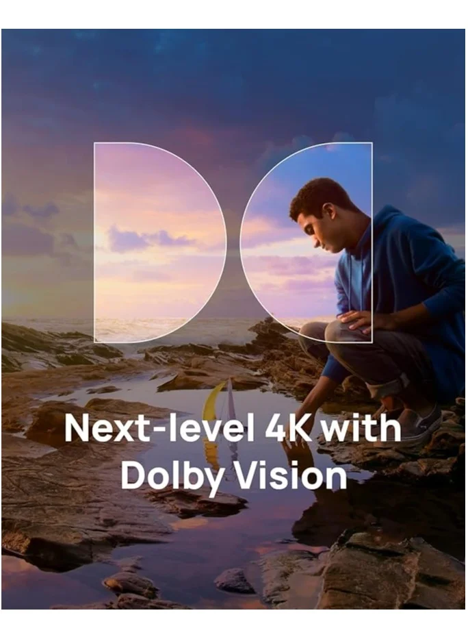 XGIMI HORIZON ULTRA 4K Home Smart Projector w/ Dolby Vision, Dual Light System, 2300 ISO Lumens, Up to 200" Screen Size, for Home/Office, 2x 12W Harman/Kardon Speakers, Smart Screen Adaptation - Beige