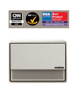 XGIMI HORIZON ULTRA 4K Home Smart Projector w/ Dolby Vision, Dual Light System, 2300 ISO Lumens, Up to 200" Screen Size, for Home/Office, 2x 12W Harman/Kardon Speakers, Smart Screen Adaptation - Beige  - Image 2