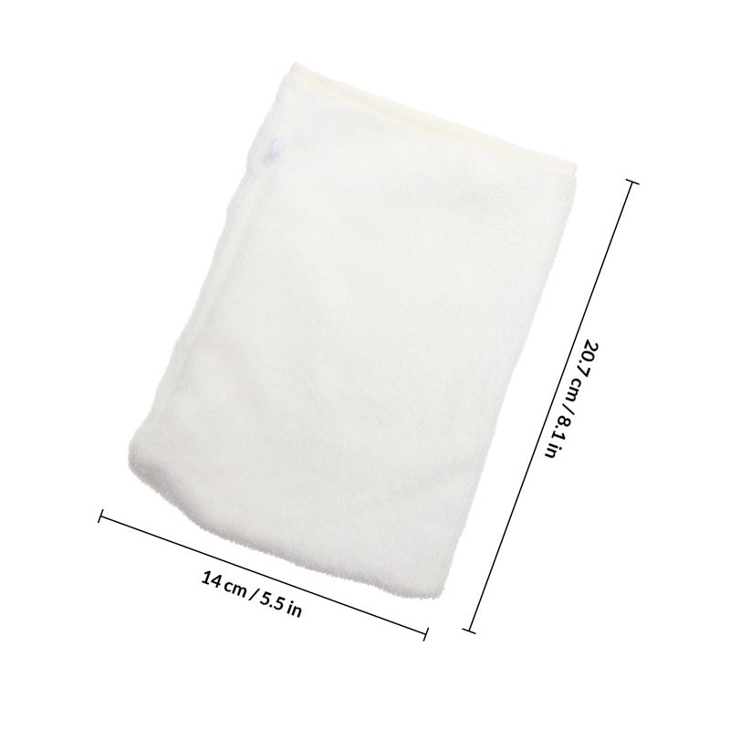 8Pcs Facial Cleaning Gloves Makeup Remover Gloves Bathroom Shower Gloves - Image 2