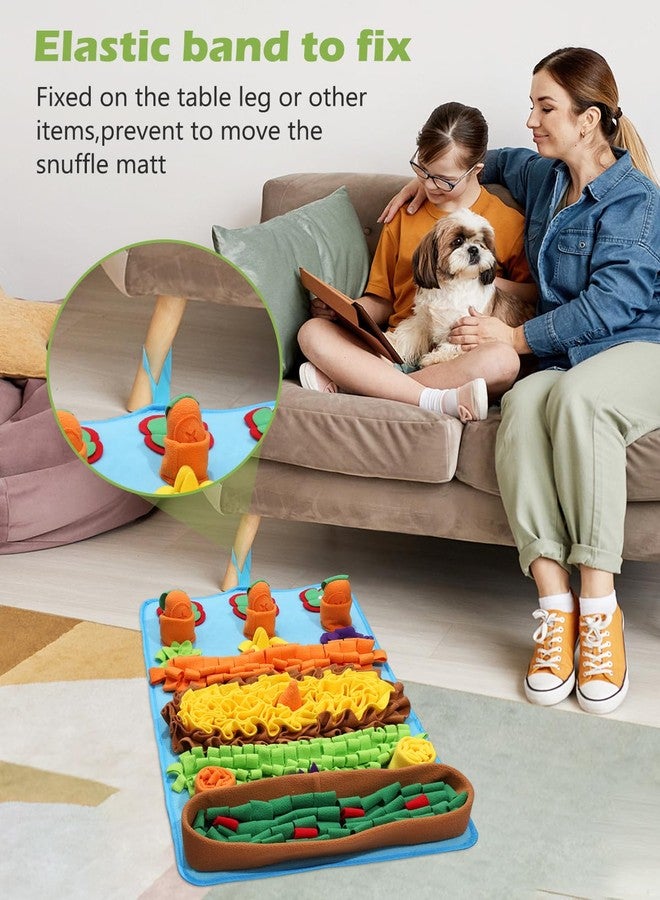 KeeKit Pet Snuffle Mat, 32"x20" Slow Feeding Mat for Dogs, Interactive Puzzle Toy for Training, Stress Relief & Mental Stimulation - Encourages Natural Foraging, Reduces Fast Eating - Image 4