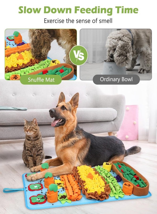 KeeKit Pet Snuffle Mat, 32"x20" Slow Feeding Mat for Dogs, Interactive Puzzle Toy for Training, Stress Relief & Mental Stimulation - Encourages Natural Foraging, Reduces Fast Eating - Image 3