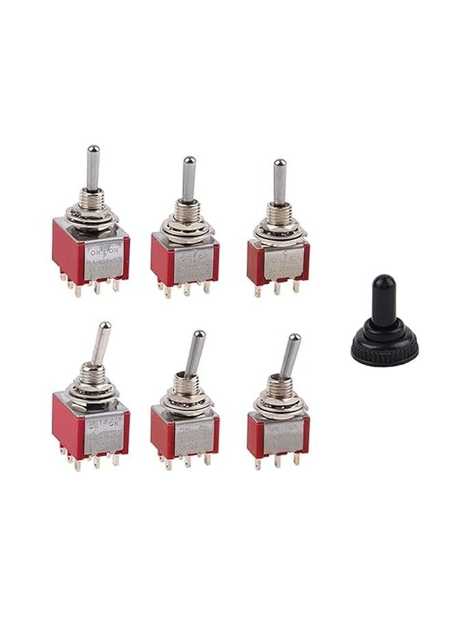 Generic Miniature Lever Toggle Switch ON Off ON Single Pole Double ...