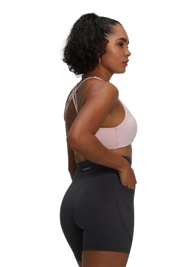 موهوكي موهوكي شورت رياضي Olivia Side Pocket Shorts - رمادي حبر