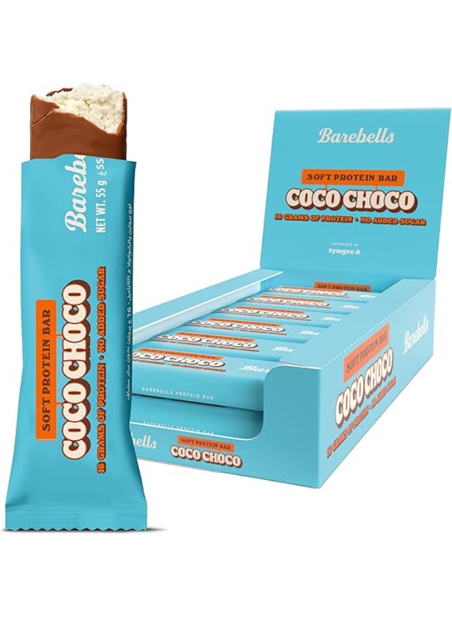 Barebells Bars Soft Coco Choco ( 55g x 12 ) - Image 1