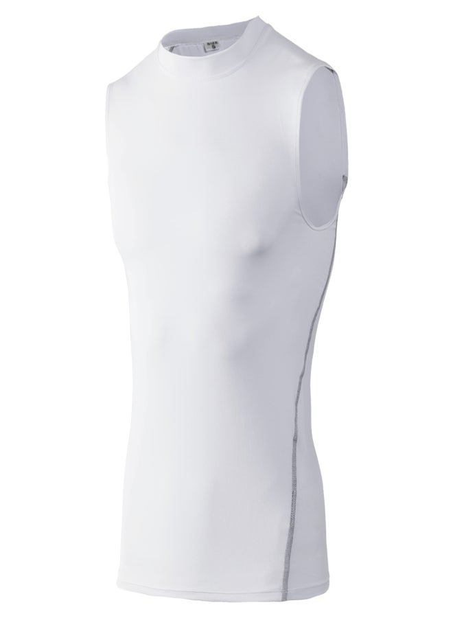 3 Pack Compression Baselayer Workout Sleeveless Shirts Workout Vest - Image 4