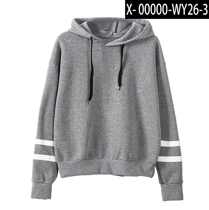 Blank Men'S Sweater Overalls Fleece-Lined Pullover Men'S And Women'S Solid Color Hooded Jacket New 2022 - Image 4