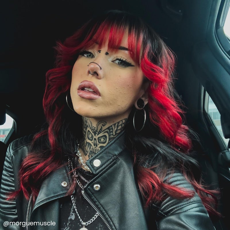 ARCTIC FOX Vegan and Cruelty-Free Semi-Permanent Hair Color Dye (8 Fl Oz, POISON) - Image 4