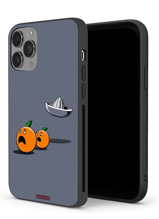 Tolwak Apple iPhone 14 Pro Protective Case Minimalism Digital Art Humor  - Image 1