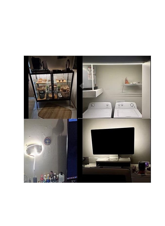 شروق الشمس شريط أضواء LED USB 12 فولت أبيض دافئ  - Image 2