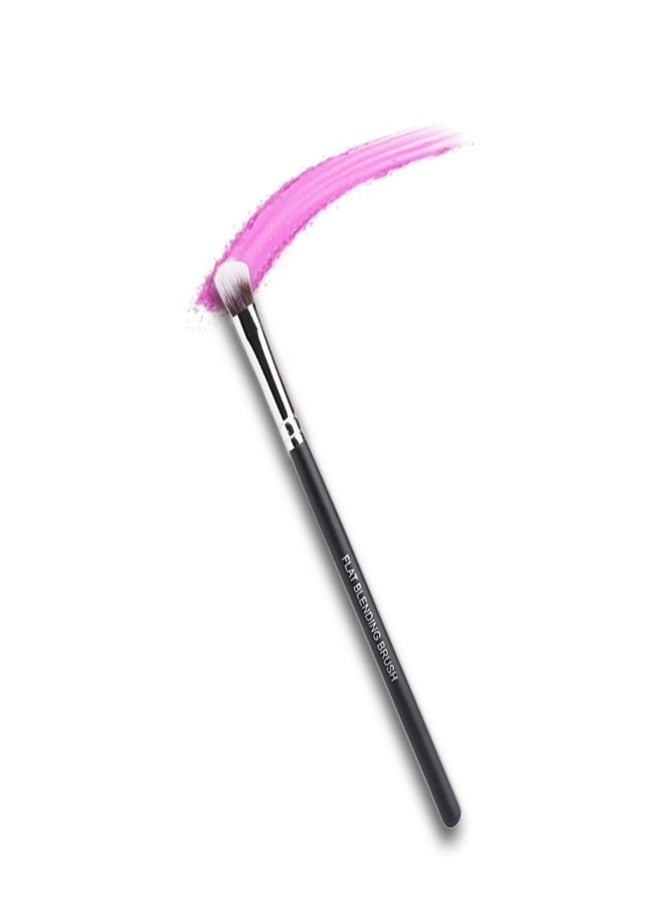 Cuffs N Lashes X Shystyles CS06 Flat Blending Brush - Professional Eye Makeup Brush | Soft Bristles | High Performance | Vegan &Cruelty-Free | Handmade in India for Seamless Blending - Image 2