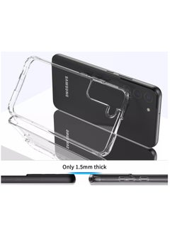 Protect Samsung Galaxy S22 Clear Case II S22 Clear Case II Premium Quality TPU II Anti Scratch II Shockproof II 6.2 Inches  - Image 5