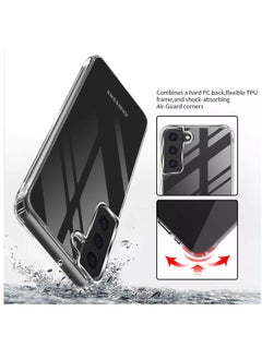 Protect Samsung Galaxy S22 Clear Case II S22 Clear Case II Premium Quality TPU II Anti Scratch II Shockproof II 6.2 Inches  - Image 4