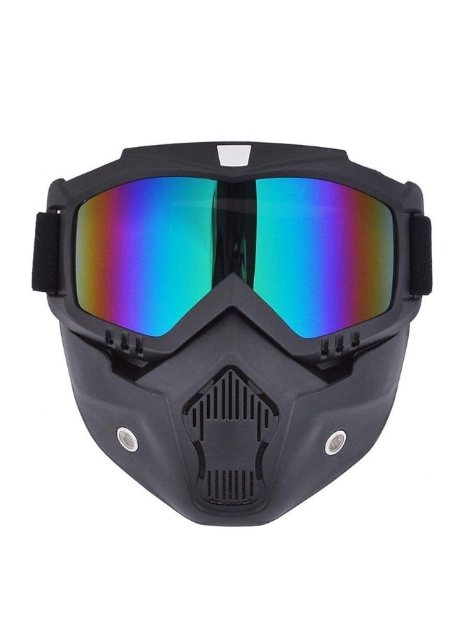 Shark Protective Mask For Motorcycle and Scooter - Image 2