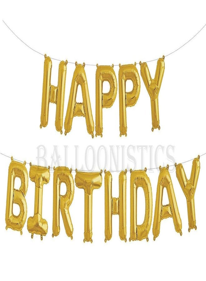 Balloonistics Happy Birthday Decoration Box for Baby Shower/Combo of Foil Balloon(16 Inch),Seventh Birthday Decorations Balloon - Pack of 66,Multicolor - Image 2