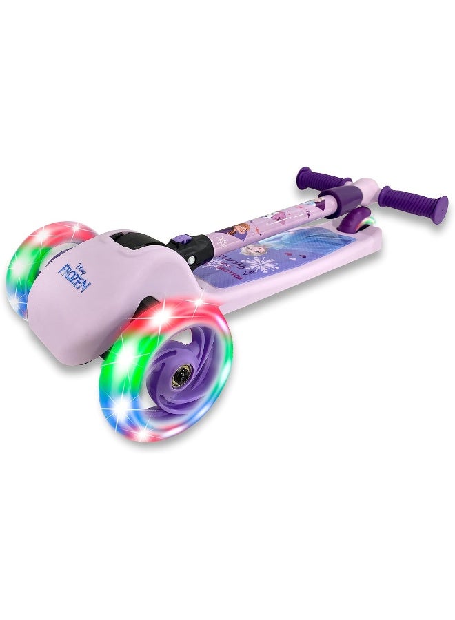 SPARTAN Disney Frozen 3 Wheel Light Up Scooter