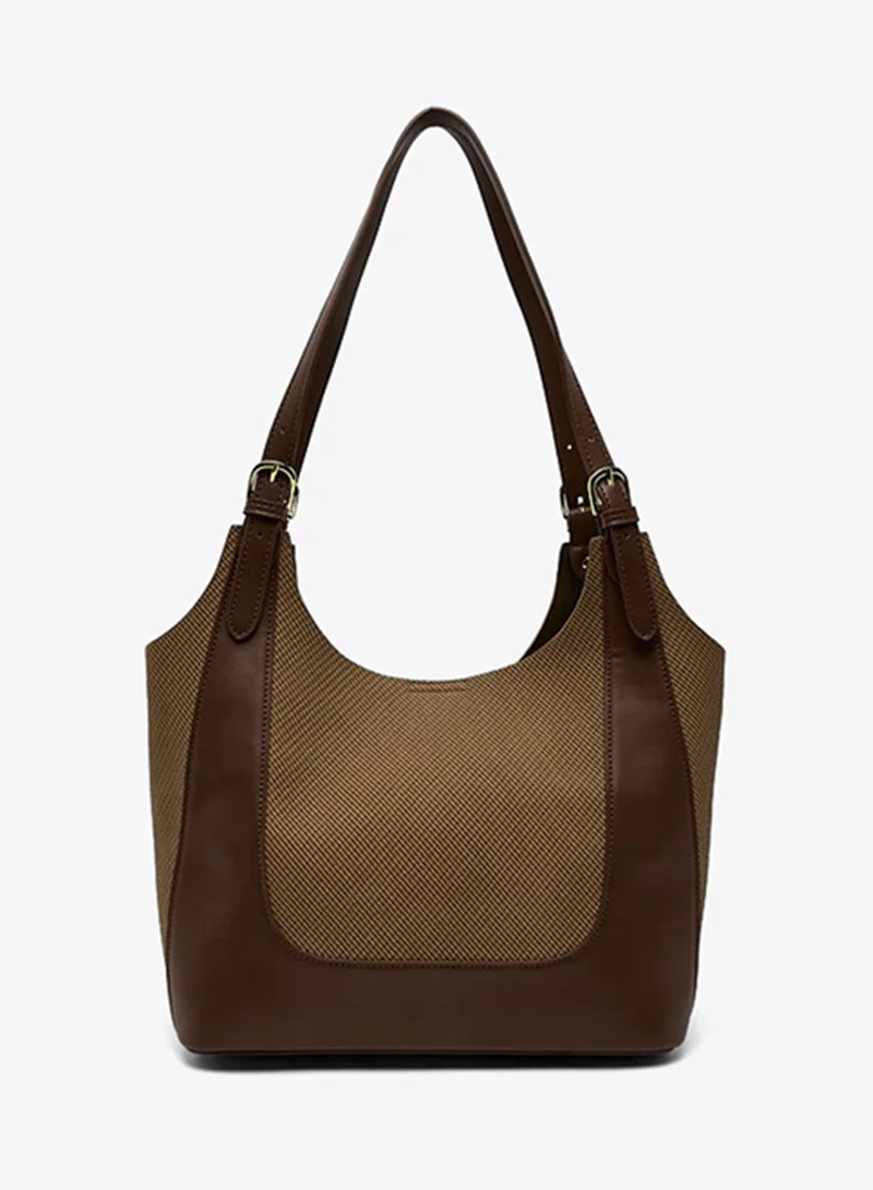 أر أند بي Color Block Shoulder Bag