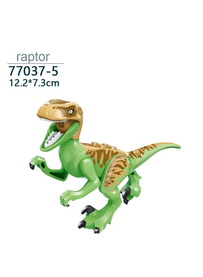 NIBEMINENT Jurassic Dinosaur Building Blocks - Educational Construction Toy