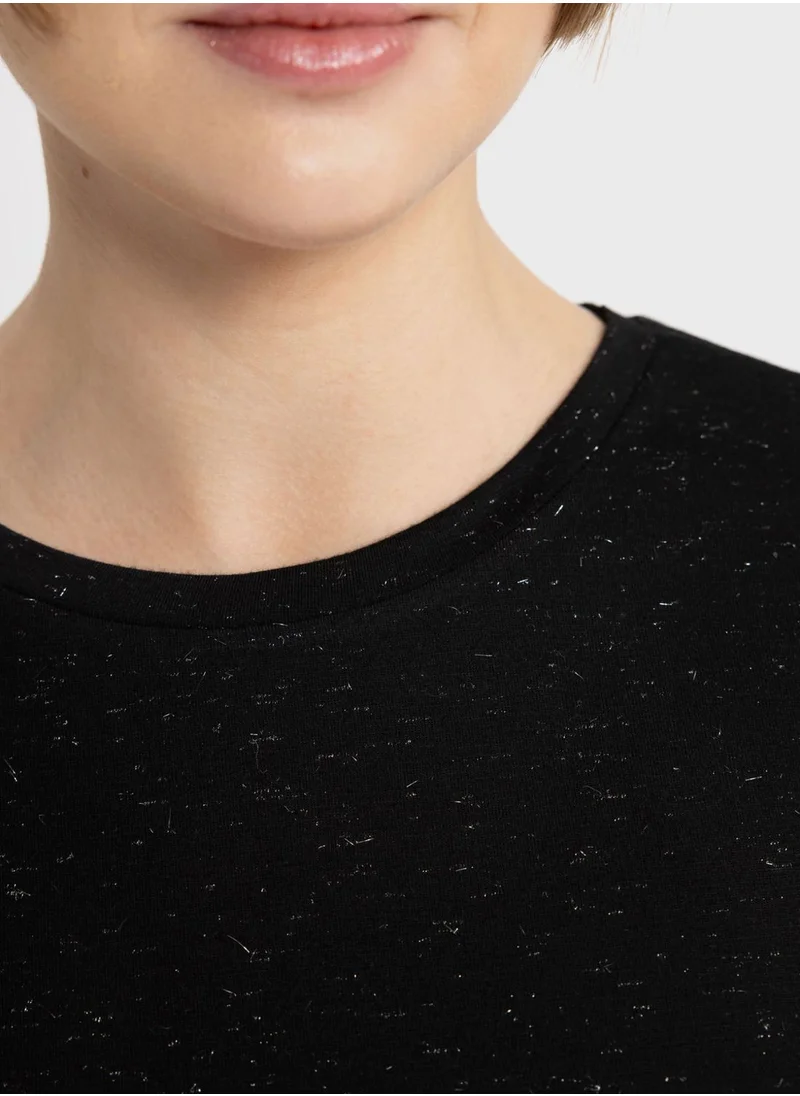 DeFacto Woman Relax Fit Short Sleeve T-Shirt