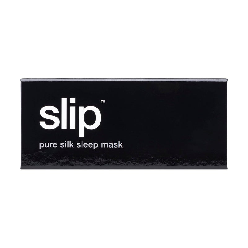 slip Pure Silk Sleep Mask - 100% Mulberry Silk, Ultra Soft & Comfortable, Blocks Light for Restful Sleep| Adjustable Strap for Perfect Fit, Gentle on Skin & Hair (Black - 1 Count Pack of 1) - Image 4