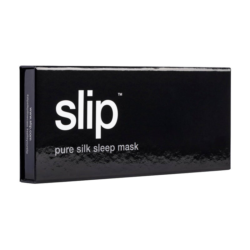 slip Pure Silk Sleep Mask - 100% Mulberry Silk, Ultra Soft & Comfortable, Blocks Light for Restful Sleep| Adjustable Strap for Perfect Fit, Gentle on Skin & Hair (Black - 1 Count Pack of 1) - Image 5