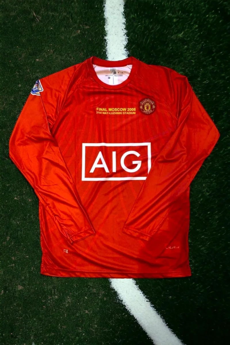 North Stand Vintage 06/07 Manchester United Long Sleeve Ronaldo Jersey