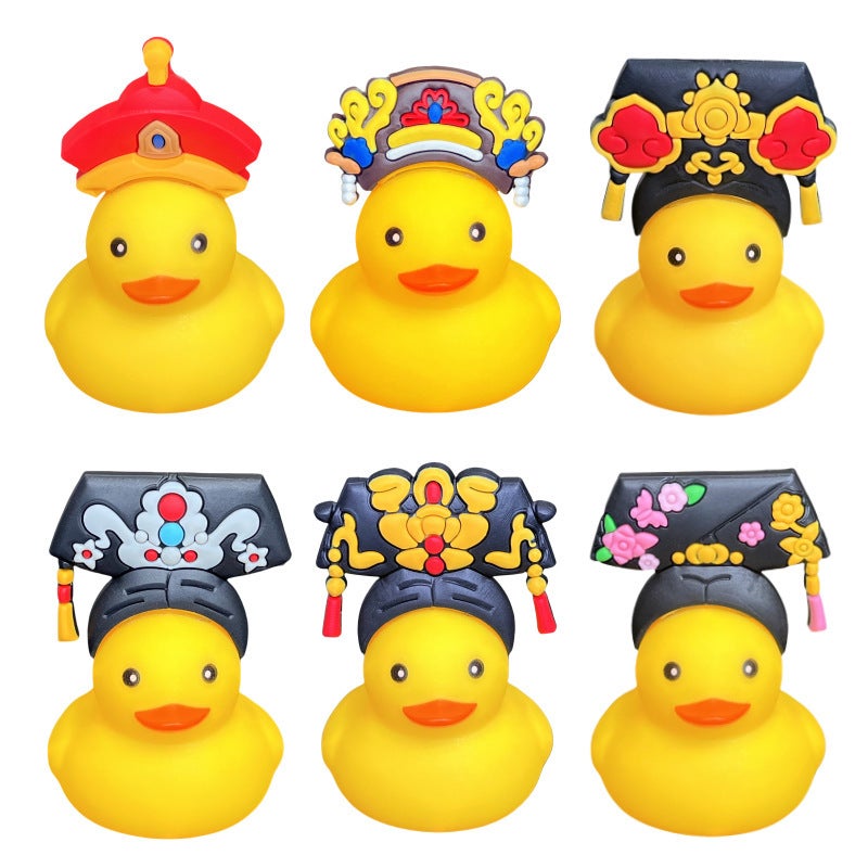 Duck Epoxy Resin Chinese Style Accessories DIY Milk Tea Duck Charms - Image 3