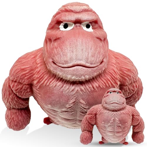 AiSiXin Squishy Monkey Toys Squeeze Toys for Adults and Kids SandFilled Animals Stress Ball Stretchy Monkey Sensory Toys for Relaxing and Calming Elastic and Soft Squeeze Fidget Toys for Party Favors - Image 1