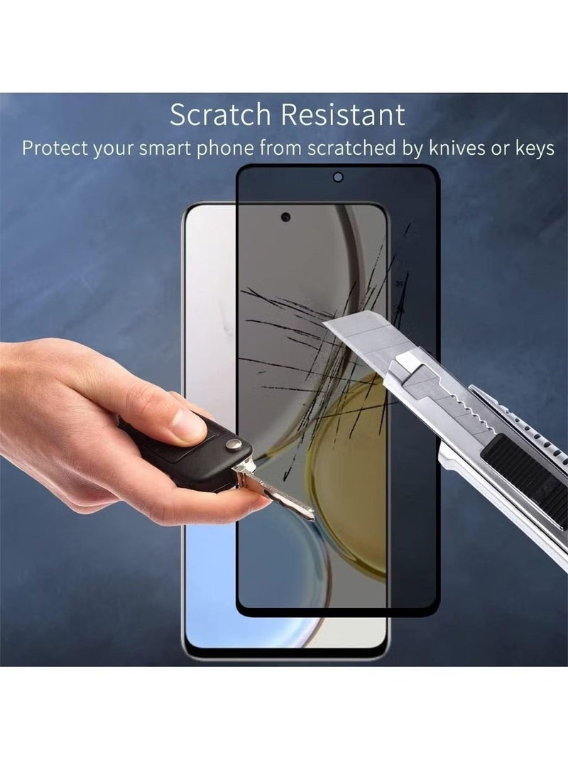 Samsung Galaxy A55 5G Privacy Screen Protector Privacy Tempered Glass Screen Protector, Anti-Peep 9H Hardness Tempered Glass, Anti-Spy Privacy Protector Film [Anti-scratch]  - Image 3
