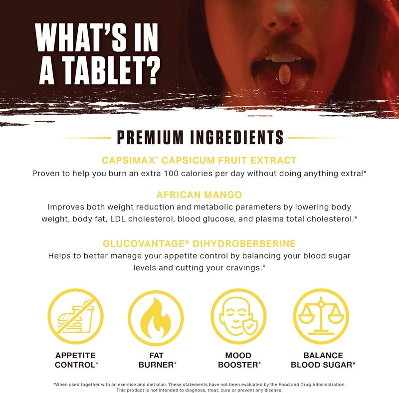 Ambrosia Ember Thermogenic Fat Burner  Appetite Support Supplement Pills for Healthy Weight Management Appetite Support for Men and Women with CapsiMax African Mango and CoQ10 - Image 5