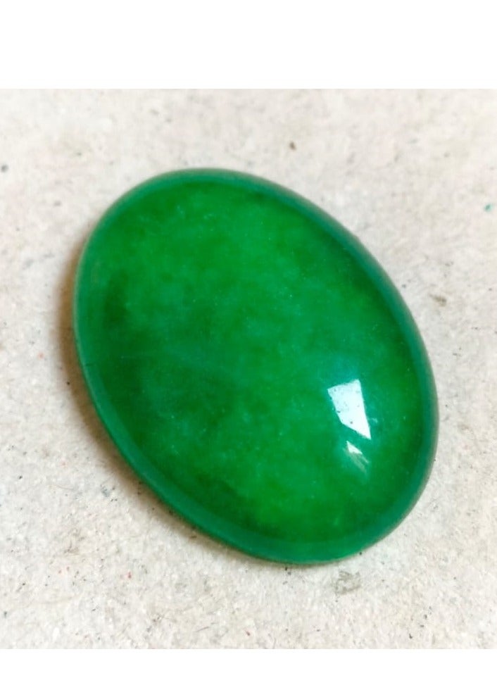 Amazing natural green Agate ( Aqeeq )  gemstone (  Ring or pendant making  ) collectors stone - Image 1