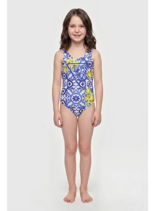 GUESS Youth Printed One Piece Swimsuit