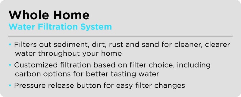 EcoPure EPW2 Whole Home Water Filtration System – Municipal & Well Water – Reduces Sediment, Rust, Dirt & Chlorine Taste & Odor – Includes Mounting Bracket, Pressure Release Button & Sump Wrench - Image 4