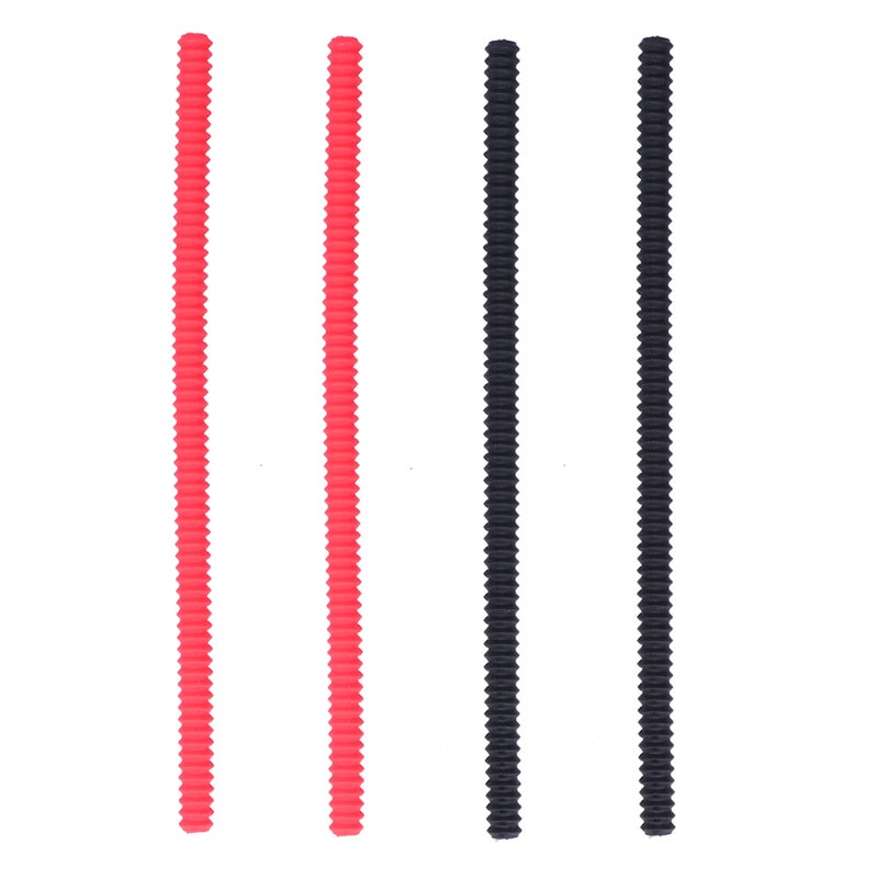4Pcs Heat Insulation Oven Rack Cover Silicone Anti Scalding Oven Rack Protector for Home Kitchen - Image 1