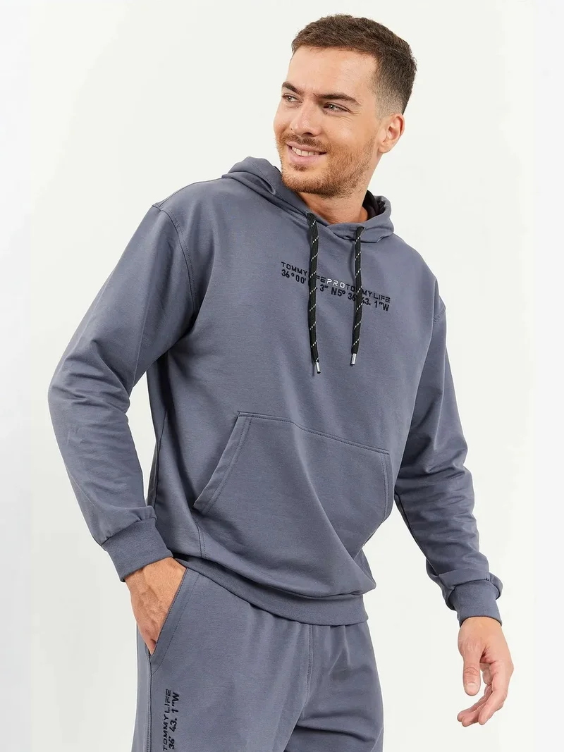 تومي لايف TOMMY Oversized Hooded Sweatshirt And Pants Set