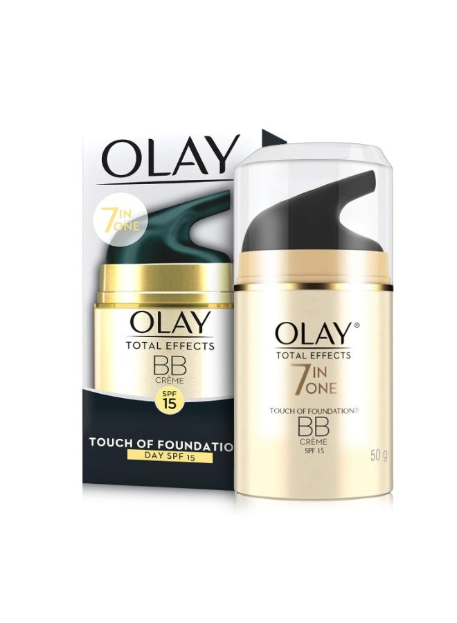 كريم أولاي توتال إفيكتس النهاري للبشرة الحساسة | مع فيتامين ب5، النياسيناميد، الشاي الأخضر، عامل حماية من الشمس 15 | يحارب 7 علامات للشيخوخة لبشرة متوهجة ورطبة وأكثر شبابًا مع حماية من الأشعة فوق البنفسجية | مناسب للبشرة الحساسة والعادية والجافة والدهنية والمختلطة | 50 جم - Image 2