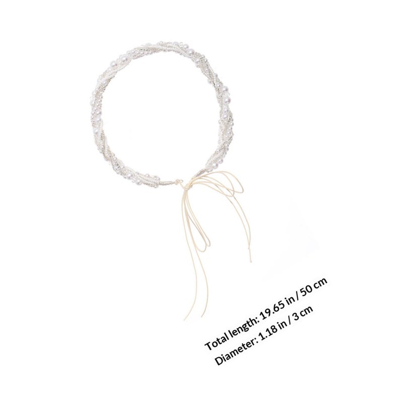 Bridal Headdress Gorgeous Imitation Wedding Headpiece Hair Accessories - Image 2