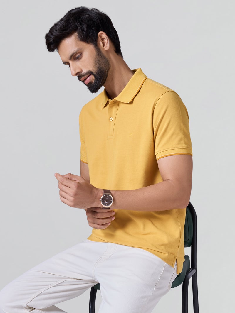 اكس واي اكس اكس تيشيرت بولو XYXX من القطن الصلب بنصف كم للرجال - Image 3